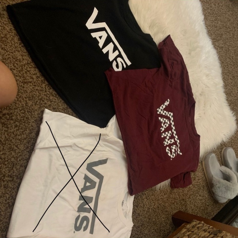 Vans bundle (white shirt not included)